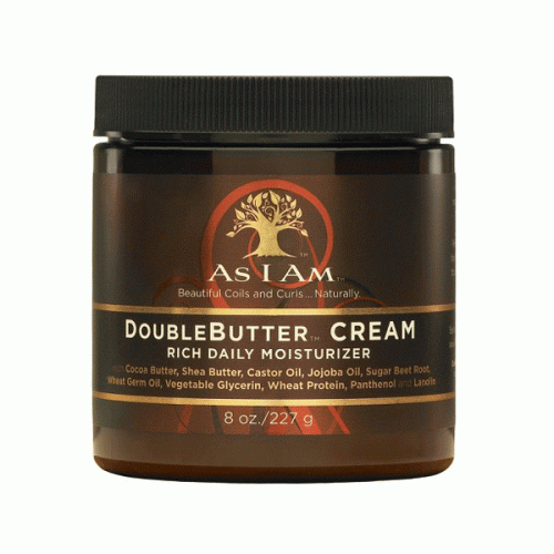 As I Am Double Butter Rich Daily Moisturizer 8oz As I Am Double Butter Rich Daily Moisturizer 8oz